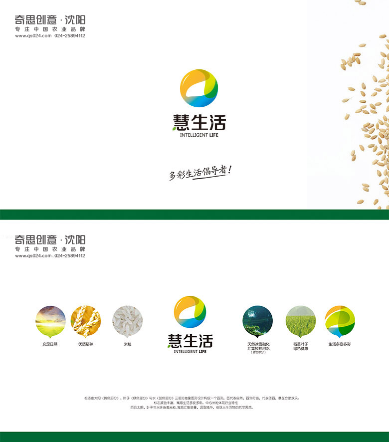 专业大米包装设计，大米品牌策划，大米Logo设计，大米标志设计，专业策划设计公司